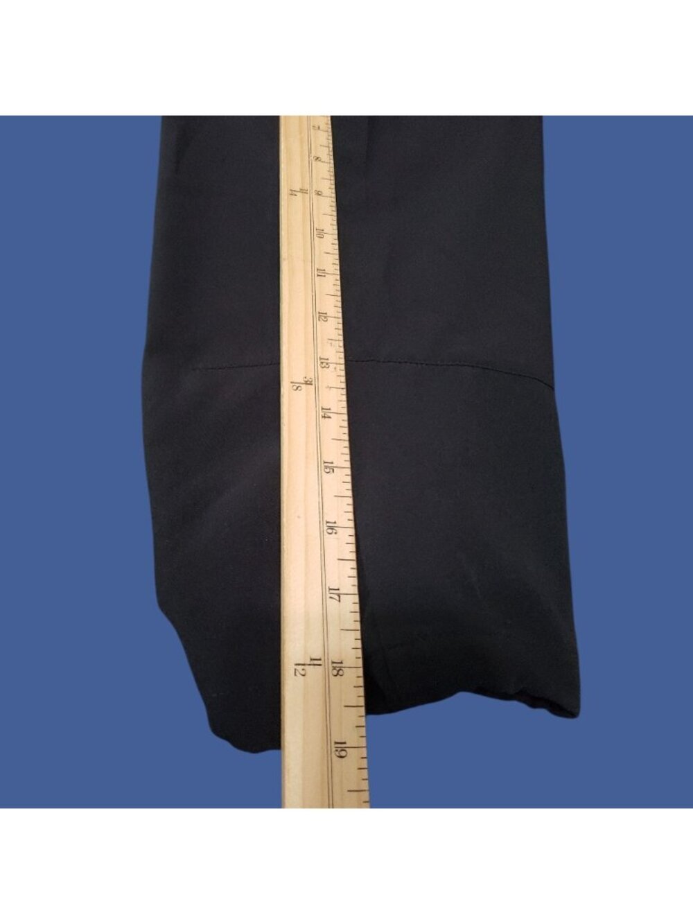Santiny Womens Cropped Cargo Pants W/Elastic Waist & Adjustable Hem Black Small - Picture 7 of 15